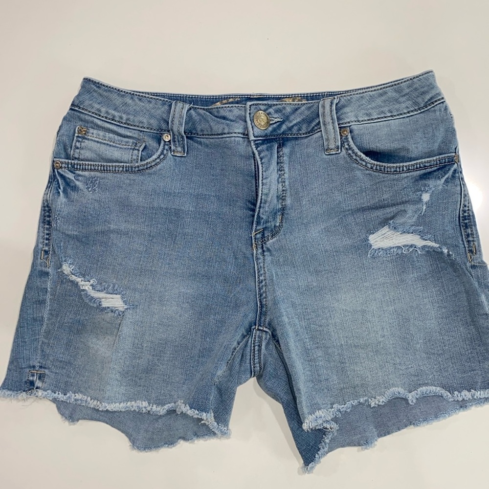 7 For All‎ Mankind Weekend Distressed Shorts